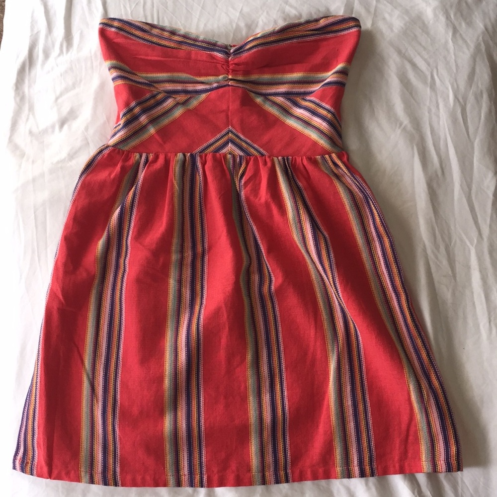 Roxy Paradise Pink Strapless Dress